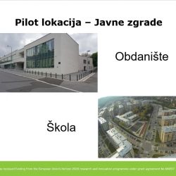 Objekti na pilot lokaciji u Beogradu